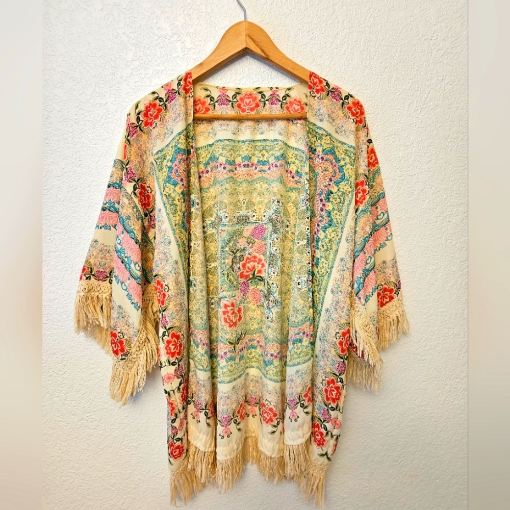 Gorgeous Kimono with Flowers